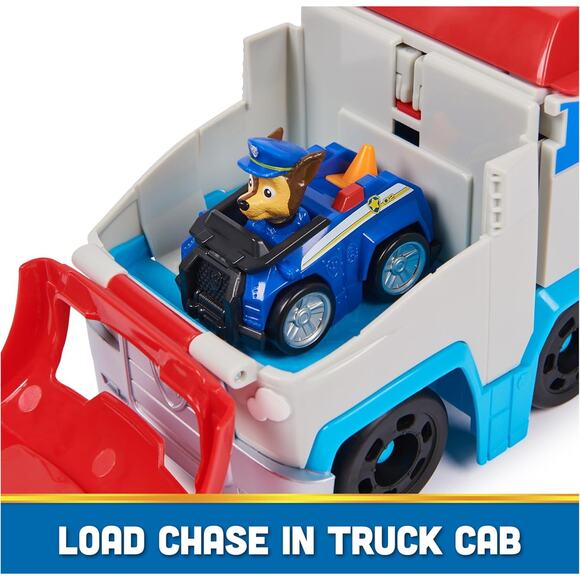 Paw Patrol: Pup Squad Patroller Team Vehicle, Toy Truck with Chase Toy Car - Picture 5 of 7